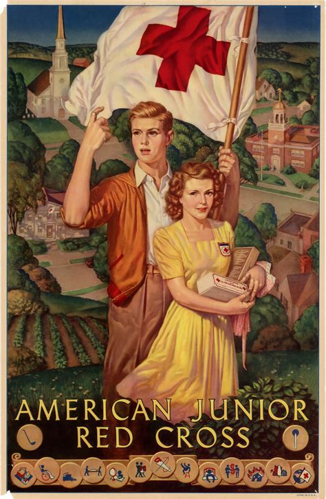 Many american universities are part of groups or associations. American Junior Red Cross. - Side 1 of 1 - UNT Digital Library