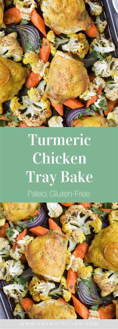 Stir the yogurt, mayonnaise, celery, onion and chicken in a medium bowl. Turmeric Chicken Tray Bake | Recipe | Chicken tray bake ...