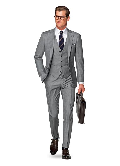 Suit men's suits at macy's come in all styles and sizes. Suit Grey Plain Jort P4069i | Suitsupply Online Store ...