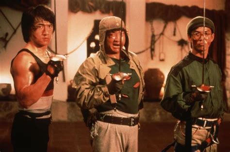 Meals on wheels jackie chan. Jackie Chan, Sammo Hung and Yuen Biao in "Wheels on Meals ...