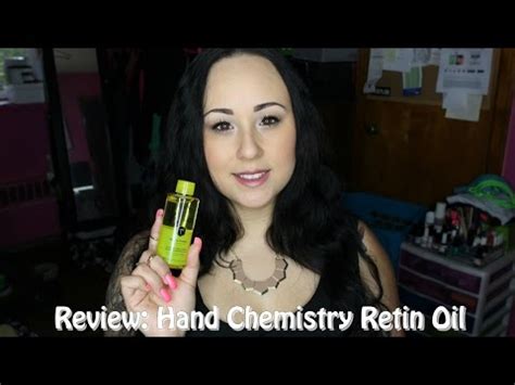 It's free of harmful alcohols, gluten, sulfates, parabens and silicones. Review: Hand Chemistry Retin Oil | MsNikkiGBeauty - YouTube