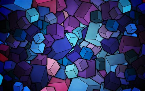 Abstract multicolor cubes wallpaper | 1920x1200 | 335591 | WallpaperUP