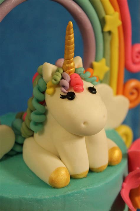 You can go bright and pretty just to give you a headstart, we will be using fondant icing to make the unicorn topper. Fondant Unicorn Cake Topper | Fondant unicorn cake toppers ...