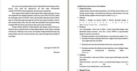 05 mei, 2020 posting komentar. CONTOH MAKALAH MATEMATIKA STATISTIKA | Contoh Makalah Kita