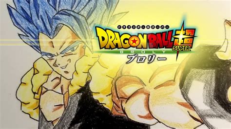 We post new lessons every week. Dragon ball Super: Broly!!! Gogeta blue drawing by ...