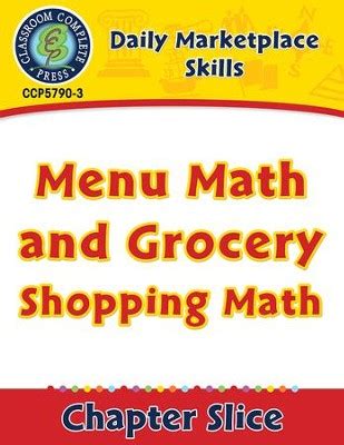 Tracing and coloring squares, rectangles, triangles, circles, ovals. Daily Marketplace Skills: Menu Math and Grocery Shopping Math Gr. 6-12 - PDF Download [Download ...