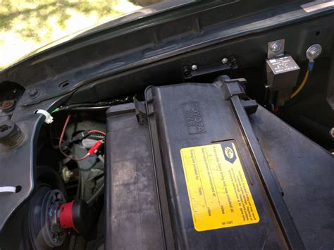 The relay that activates the fuel pump is the circuit opening relay here is its location by the drivers side. My DRL Halo Install - Toyota 4Runner Forum - Largest 4Runner Forum