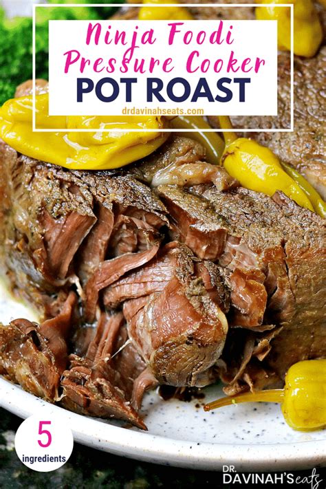 Only use silicon or wooden. Ninja Foodi Pressure Cooker Pot Roast Re | Food in 2020 ...