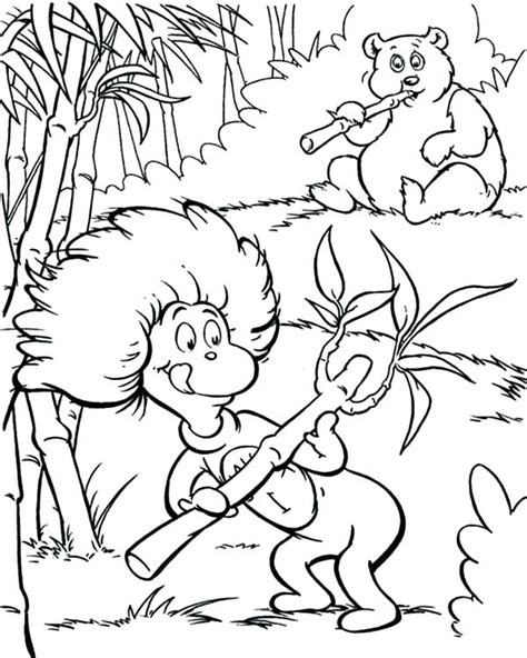 Seuss books, such as the lorax, the cat in the hat, and horton hears a who. Dr Seuss Coloring Pages Pdf at GetDrawings.com | Free for ...