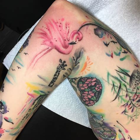 Maybe you would like to learn more about one of these? shauntattoos:flamingo-pink