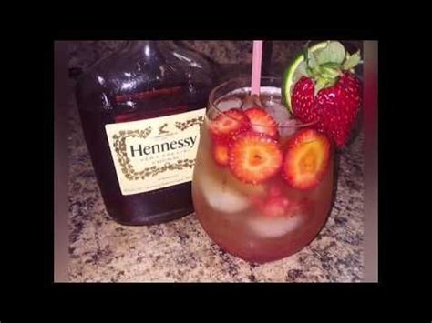 Strawberry Hennessy Margarita (How to) - YouTube in 2020 ...