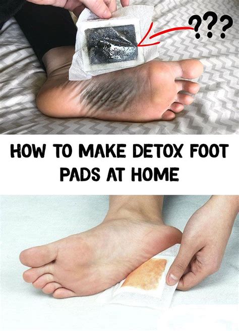 As i was talking about this to a girlfriend over ice cream (o.k., the cleansing will start next week), she mentioned that she wished she. How to make detox foot pads at home | Foot detox pads ...
