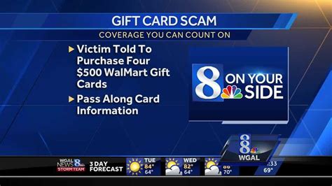 Gift card scams are on the rise as fraudsters find creative ways to swindle you out of money, and you may think of a gift card as the perfect birthday or graduation present for a relative who'd like to last year three major retailers — best buy, target and walmart — announced they were voluntarily. Woman lost $2,300K in 'Walmart gift card scam'