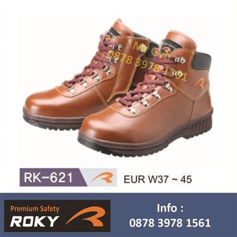 Jual sepatu safety shoes boots equipment grosir harga murah online. Jual Safety Shoes Murah: Aneka Macam Type Roky Safety