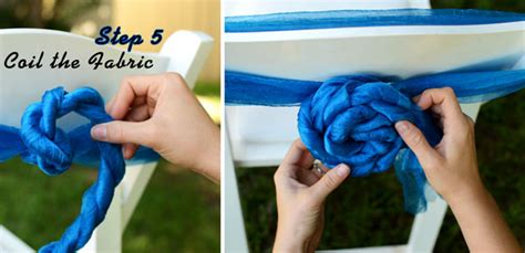 Useful, solid color, party accessory size(l x w): Party Ideas by Mardi Gras Outlet: DIY Chair Sash Rosettes: A Tutorial