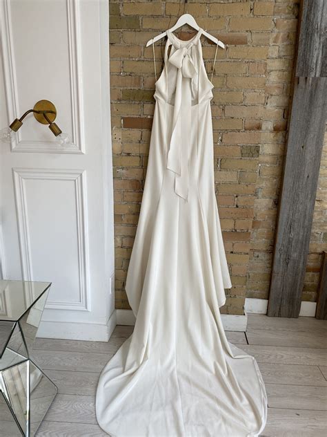 We often have a selection of ex display wedding dress samples available for brides to purchase 'off the peg'. Carol Hannah Custom Made - Bristol Sample Wedding Dress ...