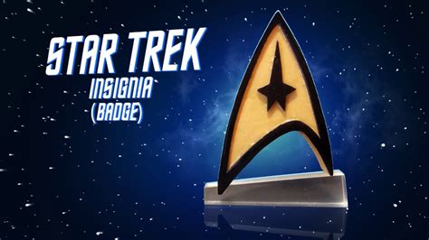 Outside the theater room, a bar provides snacks and a healthy dose of memorabilia. Star Trek Diy Badge Resin Props - YouTube