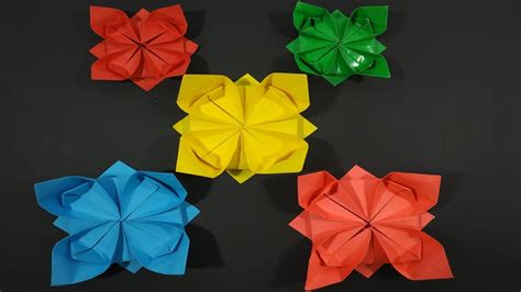 Kali ini saya akan membagikan origami yang pertama adalah origami bunga sederhana. Cara membuat origami bunga lotus || How to make lotus ...
