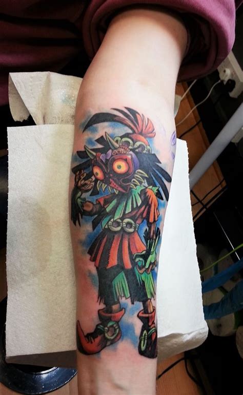 Outline art skyline tattoo tattoo outline sleeve tattoos washington tattoo ink seattle seattle tattoo art. Skull Kid from TLOZ: Majoras Mask done by my auntie Susan ...