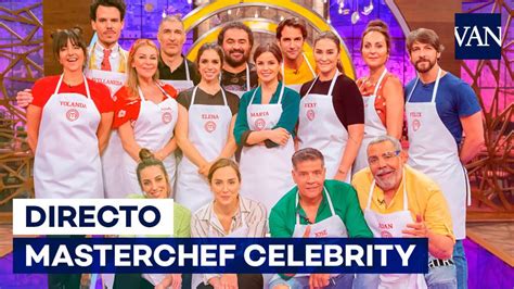 The list of 20 contestants for celebrity masterchef includes singers, footballers, drag queens and olympic gold medallists. Masterchef Celebrity 4 | Sigue la gala 11, en directo