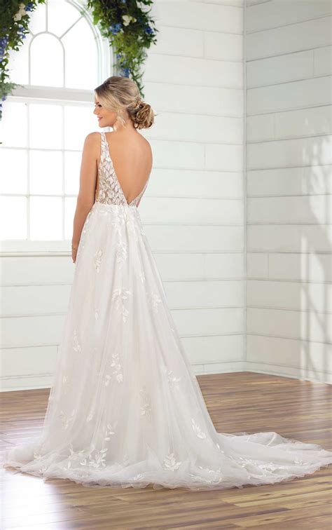 Make your wedding the envy of every bride with elegant wedding dresses boho from alibaba.com. Boho A-line Wedding Dress with Glitter Tulle - Essense of ...