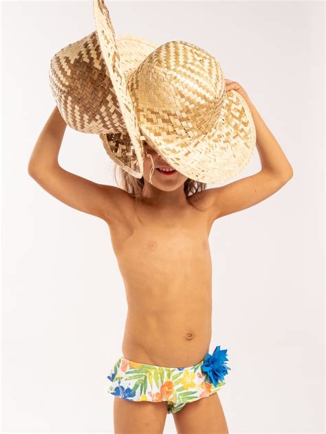 Productos de segunda mano en burgos. Culetín flores tropical para Niña - Swimwear- Minis Baby&Kids