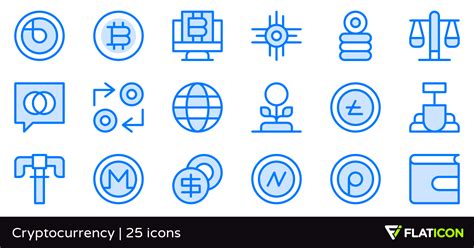 Free cryptocurrency coins icon pack Cryptocurrency 25 free icons (SVG, EPS, PSD, PNG files)