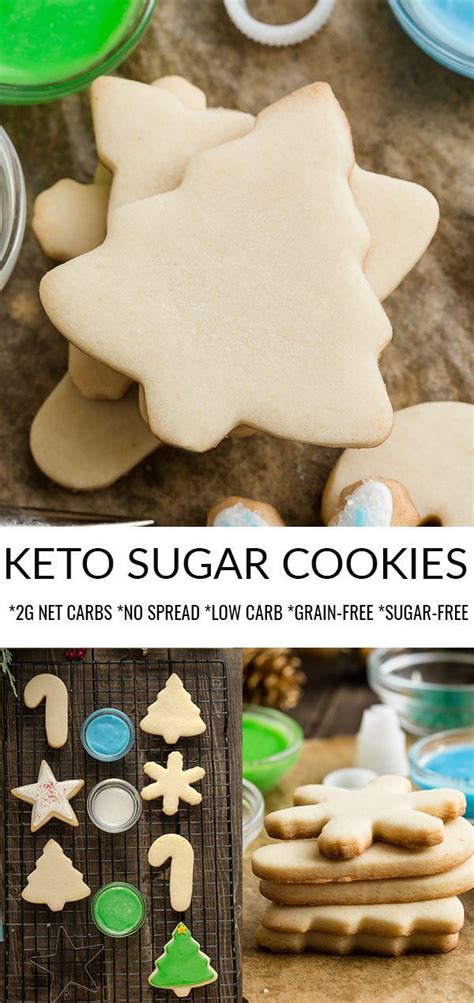 Then the best part (and my fave part) is dipping the cookies in healthy chocolate icing and decorating them! Keto Sugar Cookies | Sugar cookies, Sugar free cookies ...