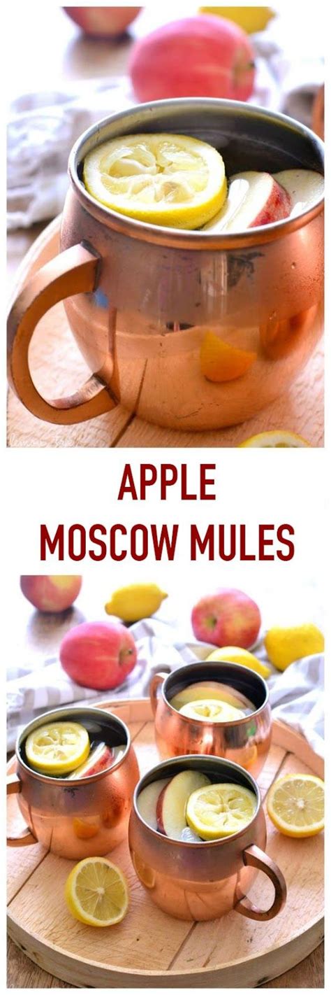 Please note that some foods may not be suitable for some people and you are urged to seek the advice of a physician before beginning any weight loss effort or diet regimen. Apple Moscow Mules are a refreshing twist on the original ...