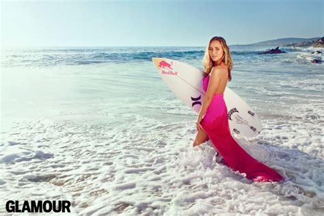 Bethany hamilton is not simply a survivor — she's a thriver. Carissa Moore: The Game Changer | Glamour