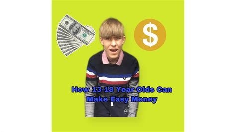 We did not find results for: How 13-18 Year Olds Can Make Easy Money! - YouTube