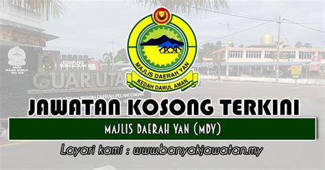 Jawatan kosong pejabat setiausaha kerajaan (suk negeri melaka) 22 april 2018. Jawatan Kosong di Majlis Daerah Yan (MDY) - 15 November ...