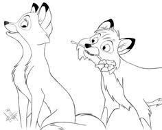 Fox and the hound coloring page coloring home. 8 Best Coloring Pages (The Fox & The Hound) images ...