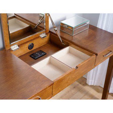 Two drawers provide storage space for writing. Hives and Honey Ainsley Vanity Desk | Vanity desk ...