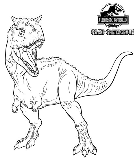 120 images to print 08.14.2020. Coloriage Jurassic World Camp Cretaceous - La colo du Crétacé