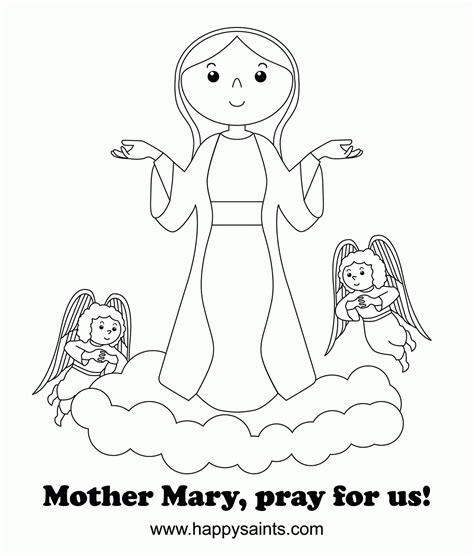 Our lady of guadalupe coloring page © 2008 c.m.w. Rosary Coloring Page Printable - Coloring Home