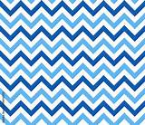 Blue and Green Zigzag Floor Patterns