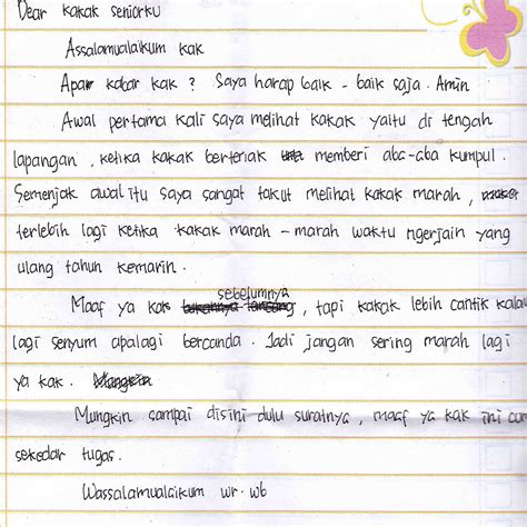 Surat Untuk Kakak