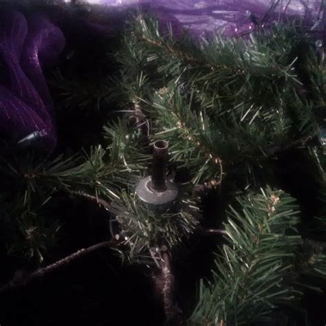 fixing broken christmas tree branches